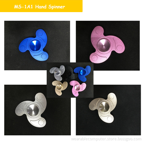 Crazy fidget hand spinner metal whirlwind finger gyro toy for Autism and ADHD free sample